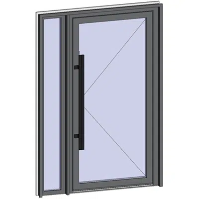 imagem para Grand Trafic Doors - Single inward opening with left fixed