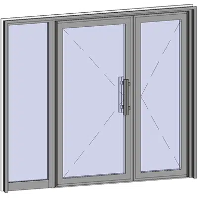 รูปภาพสำหรับ Grand Trafic Doors - Anti Finger Pinch version - Double outward opening with left fixed