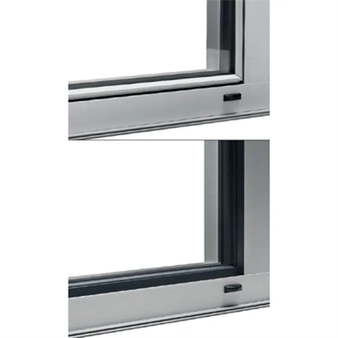 Horizontal strip windows - 4 zones