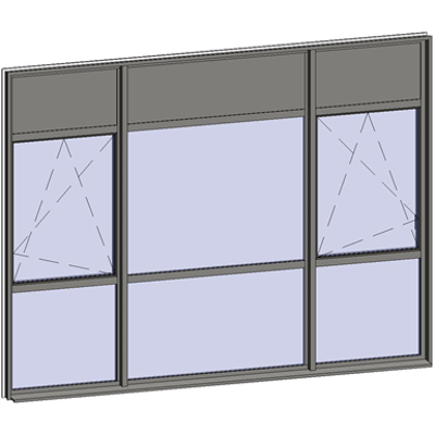imagen para Multi-paned windows - 9 compound zones
