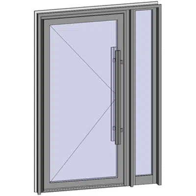 Image for Grand Trafic Doors - Anti Finger Pinch version - Single inward opening with right fixed