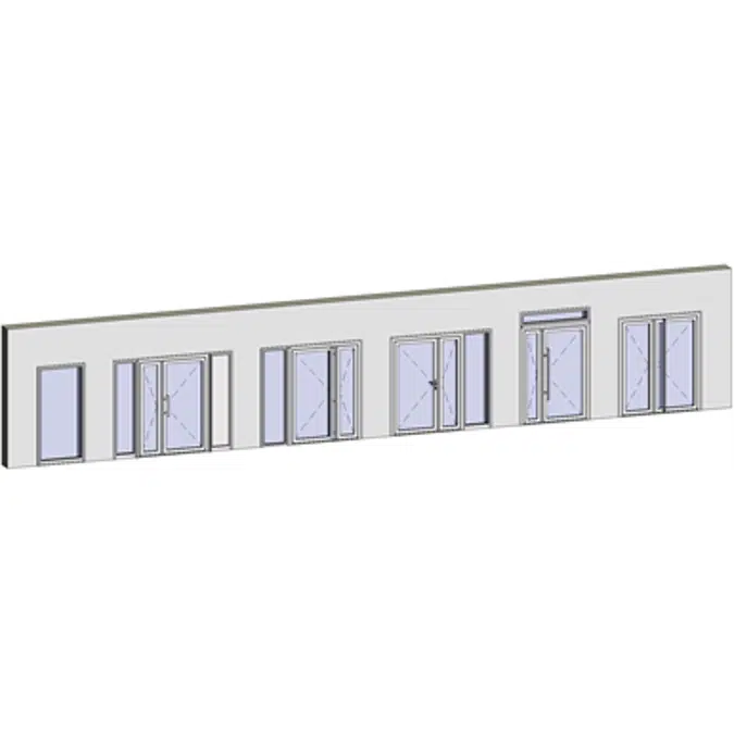 Grand Trafic Doors - Double outward opening - Showcase