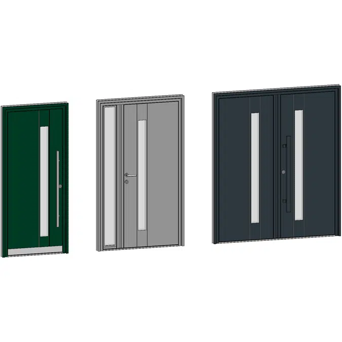 Entrance door Collection Surface MÉRIDIEN