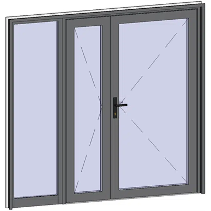 Grand Trafic Doors - Double outward opening with left fixed