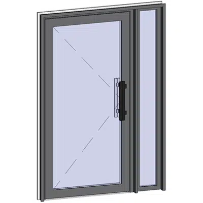 Grand Trafic Doors - Single outward opening with right fixed için görüntü