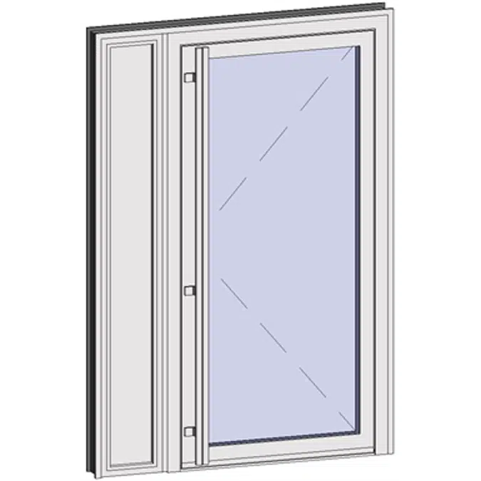 Grand Trafic Doors - Single outward opening with right fixed