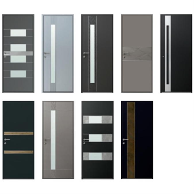 Entrance door Collection Surface