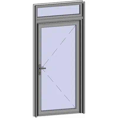 Image for Grand Trafic Doors - Anti Finger Pinch version - Single outward opening with transom