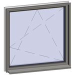 strip and multi-paned windows - 1 zone