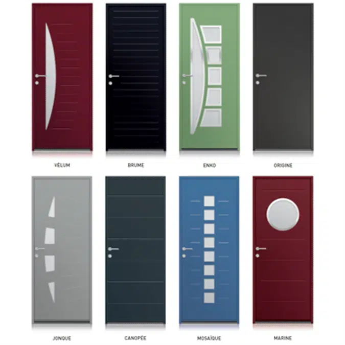 Entrance door Collection Contemporaine