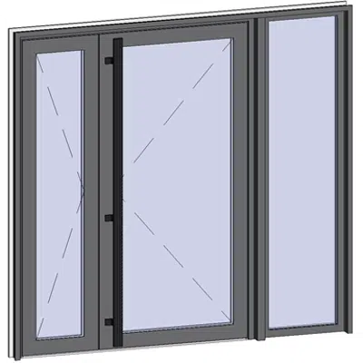 Image for Grand Trafic Doors - Double outward with opening right fixed