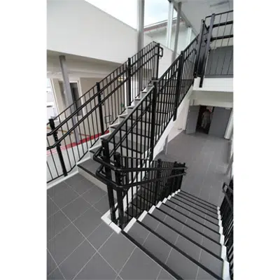 imagem para Stairs with railings