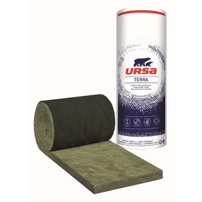 URSA Mineral wool PLATEAU NOIR 40 R FR