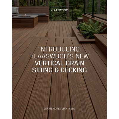 KLAASWOOD Vertical Grain Siding