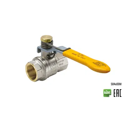 Image for S84 EN331 BRASS BALL VALVE SPRING RETURN