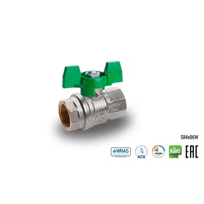 Image for S84 W BRASS BALL VALVE