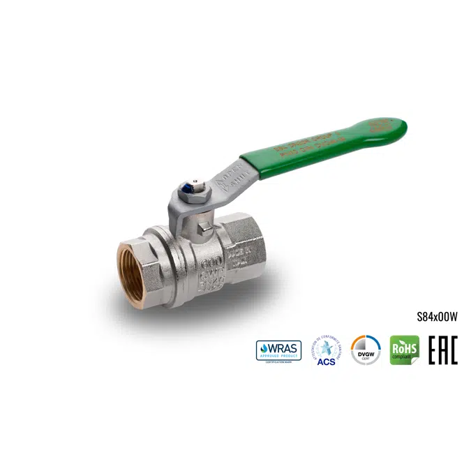 S84 W BRASS BALL VALVE