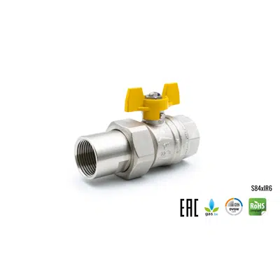 Image for S84 IR6 BRASS BALL VALVE