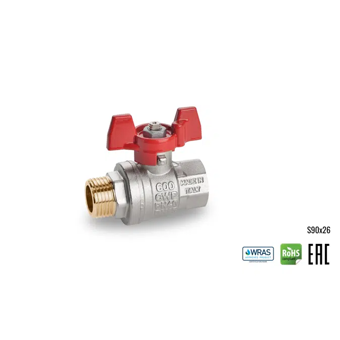 S90 MF BRASS BALL VALVE