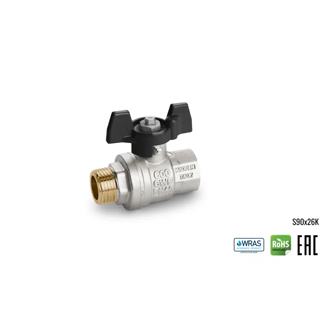 S90 MF BRASS BALL VALVE