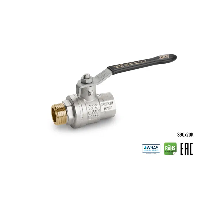 S90 MF BRASS BALL VALVE