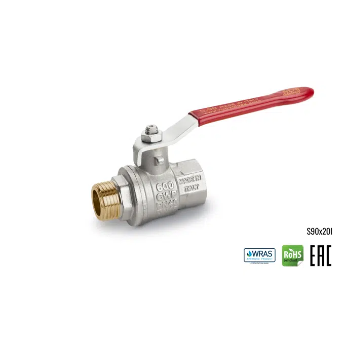 S90 MF BRASS BALL VALVE
