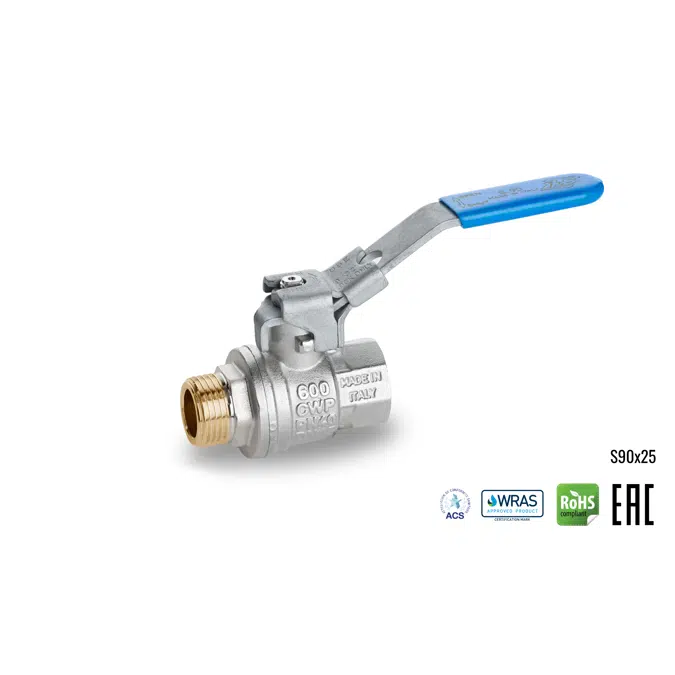 S90 MF BRASS BALL VALVE