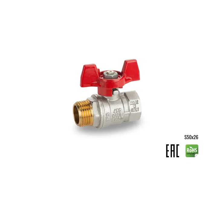 S50 MF BRASS BALL VALVE