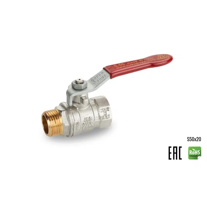 S50 MF BRASS BALL VALVE
