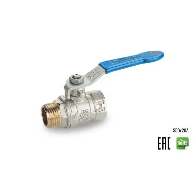 S50 MF BRASS BALL VALVE