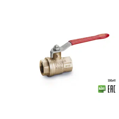 Image for S90 NPT SHORT BRASS BALL VALVE