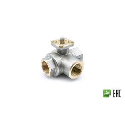 Image for S7600 3-WAY BRASS BALL VALVE, L-PORT