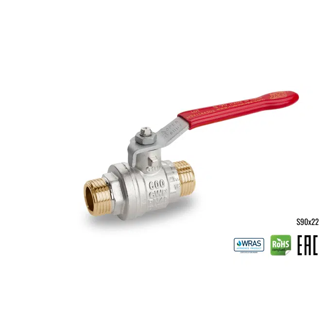 S90 MM BRASS BALL VALVE