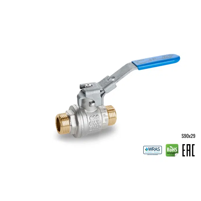 S90 MM BRASS BALL VALVE