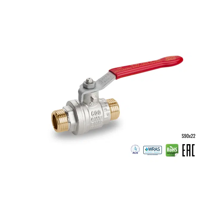 S90 MM BRASS BALL VALVE