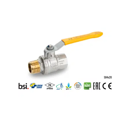 Image for S84 EN331 MF BRASS BALL VALVE