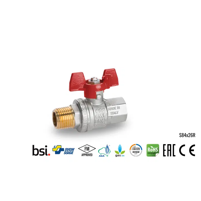 S84 EN331 MF BRASS BALL VALVE