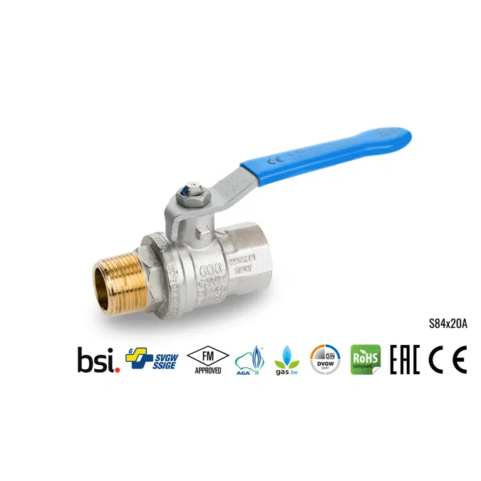 S84 EN331 MF BRASS BALL VALVE