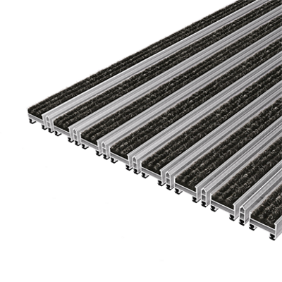 Image for TopCleanTrend® with Ribbed Carpet and Scraper Bar