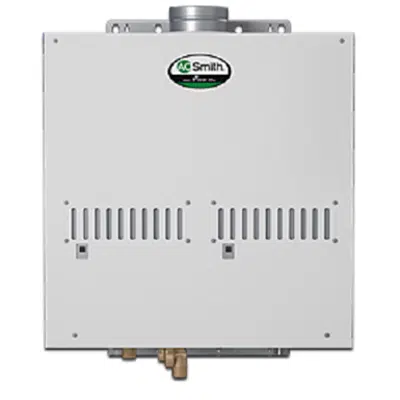 Tankless Water Heater Non-Condensing Indoor 380,000 BTU Natural Gas için görüntü