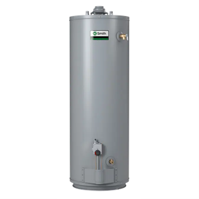 Conservationist® BT Commercial Light-Duty Gas Water Heater, Up to 80% Efficient, 55/74/100 gal Capacity