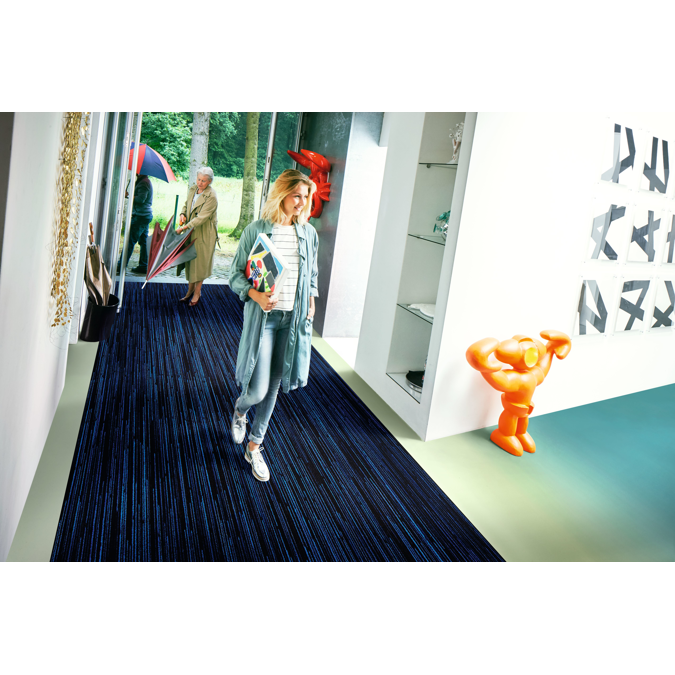 Coral Welcome entrance flooring
