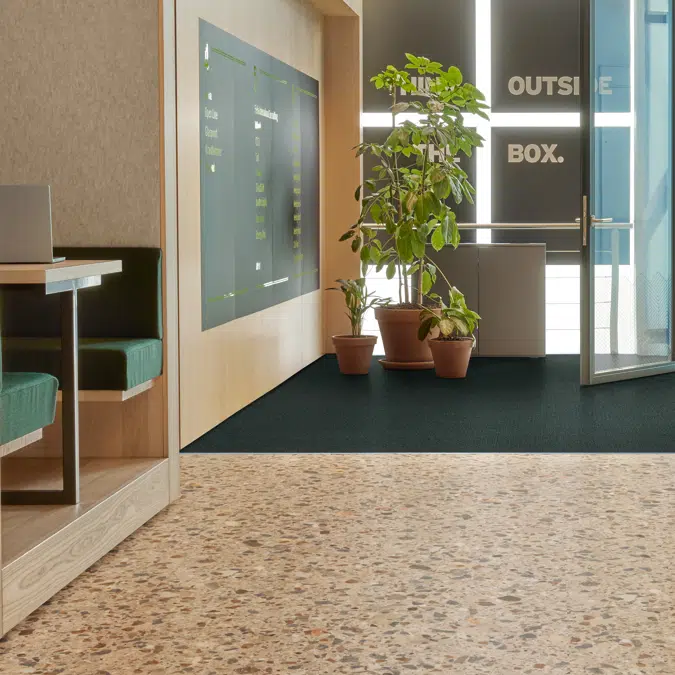 Coral Brush entrance flooring