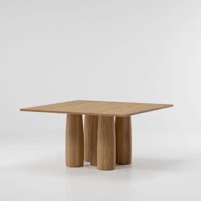 afbeelding voor Il Colonnato Teak dining table 140x140 / 8 Guest