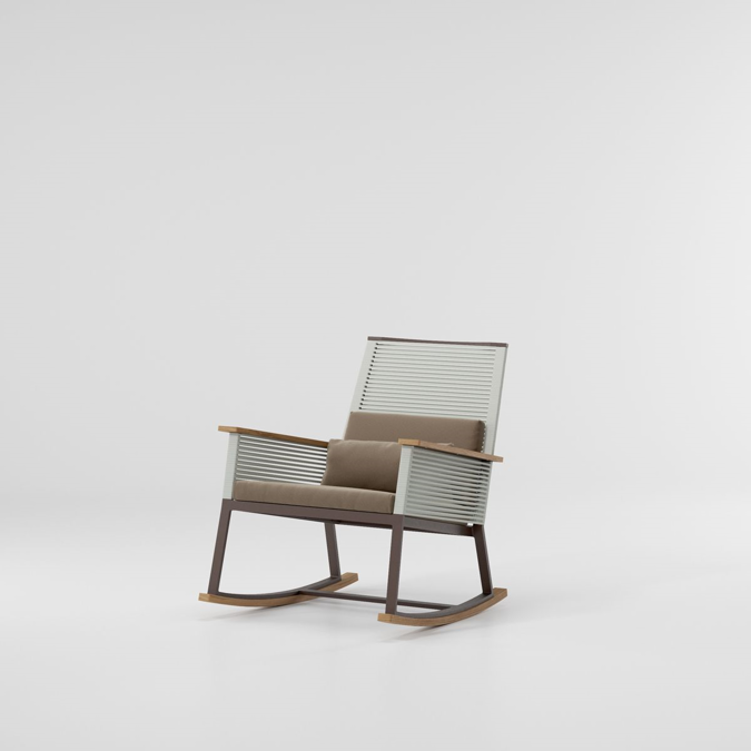 BIM objects - Free download! Landscape Rocking Armchair | BIMobject