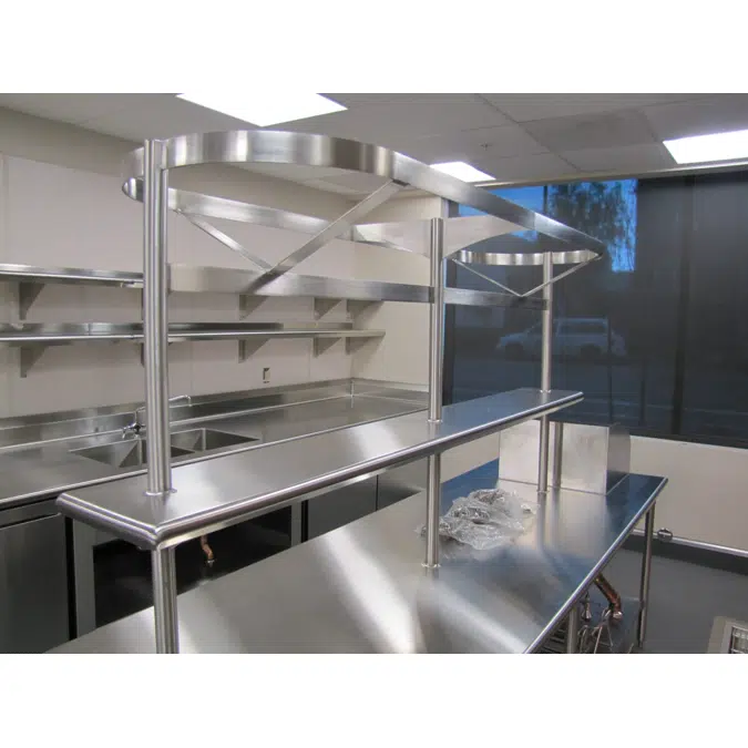 Table Mounted Pot Racks