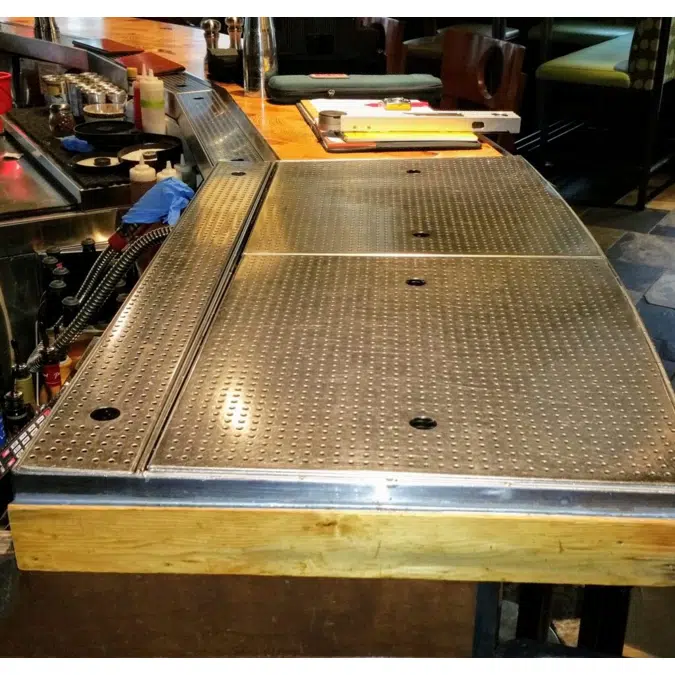 Wall Mount Drip Trays Deck & Drop In