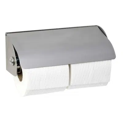 изображение для BC267 Dolphin Double Stainless Steel Lockable Toilet Paper Dispenser