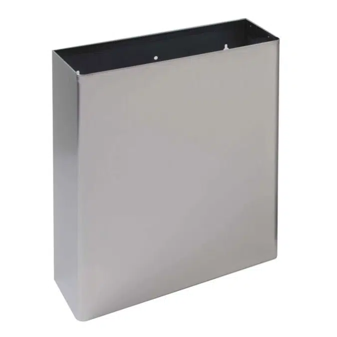 BC921 Dolphin Stainless Steel Surface Mounted Bins