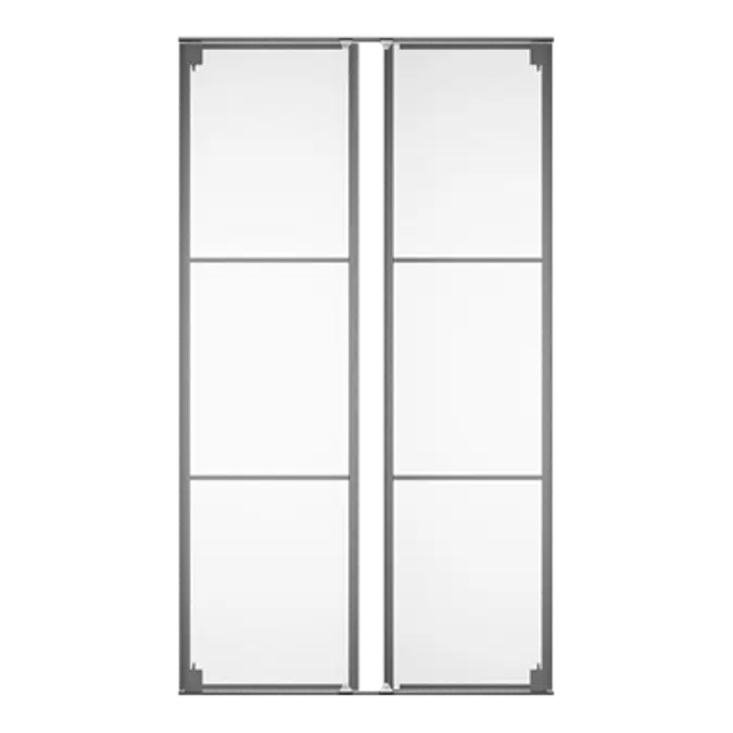 Façade Reflet 2 Portes Battantes